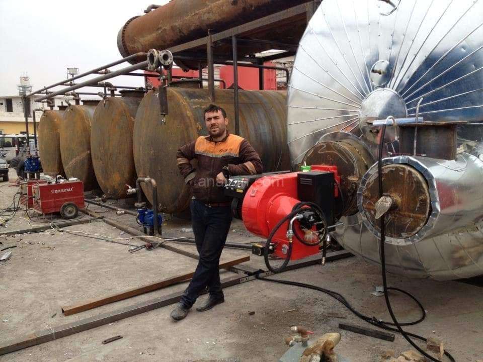 Atık lastik geri dönüşüm makinası yapımı.kalkanlar makina