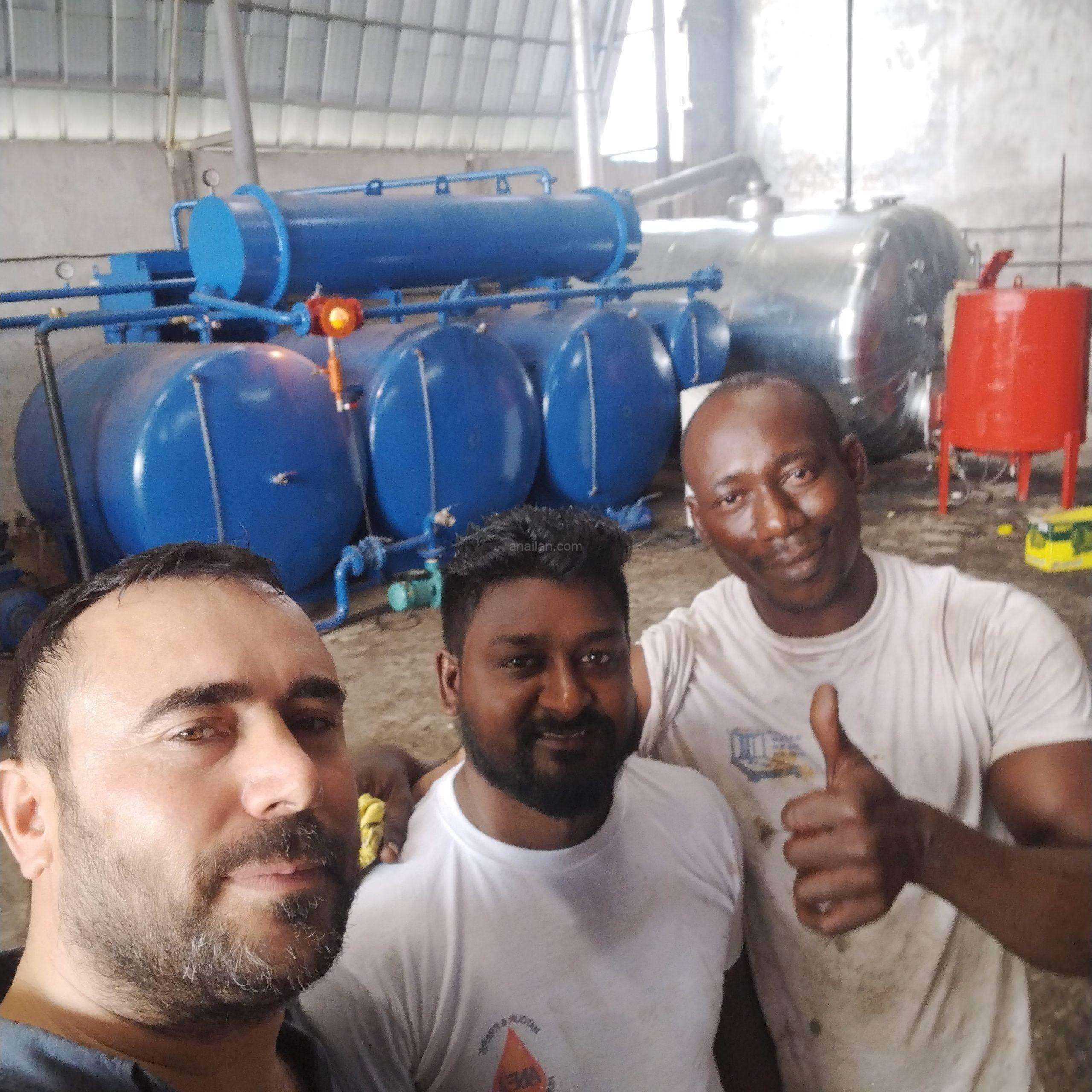 Madeni yağ uretim makinası yapımı kalkanlar makina
