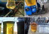Küçük ham petrol rafineri yapımı.kalkanlar makina